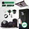 Growbox Komplettset FOLD 650W 120 - 150cm Smart-Control